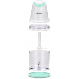Измельчитель ручной Vitek VT-1639 0.5л. 400Вт белый