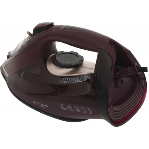 Утюг Vitek VT-IRN1204 2400Вт бордовый
