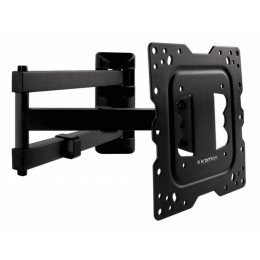 Кронштейн для телевизора Kromax DIX-18 черный 22"-65" макс.40кг настенный поворот и наклон