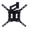 Кронштейн для телевизора Kromax DIX-18 черный 22"-65" макс.40кг настенный поворот и наклон
