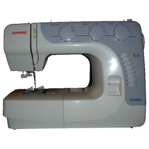 Швейная машина Janome EL545S белая - надежный помощник для шитья и творчества