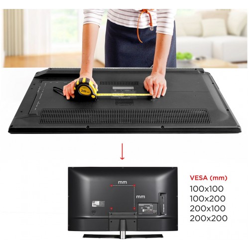 Кронштейн для телевизора Holder LCD-T2609 черный 19"-50" макс.40кг настенный наклон