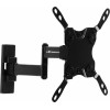 Кронштейн для телевизора Ultramounts UM866B черный 15"-42" макс.20кг настенный поворот и наклон