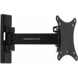 Кронштейн для телевизора Ultramounts UM874 черный 13"-27" макс.20кг настенный поворот и наклон