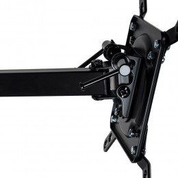 Кронштейн для телевизора Kromax DIX-14 черный 15"-42" макс.20кг настенный поворотно-выдвижной и наклонный