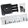 Кронштейн для телевизора Kromax DIX-14 черный 15"-42" макс.20кг настенный поворотно-выдвижной и наклонный