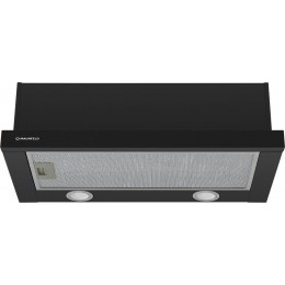 Вытяжка встраиваемая Maunfeld VS Light 50 черный управление: кулисные переключатели (1 мотор)