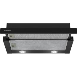 Вытяжка встраиваемая Maunfeld VS Light 50 черный управление: кулисные переключатели (1 мотор)