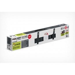 Кронштейн для телевизора Holder LCD-T6609-B черный 42"-65" макс.45кг настенный наклон