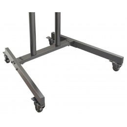 Стойка для телевизора Cactus CS-ST04 черный 37"-70" макс.68кг напольный мобильный