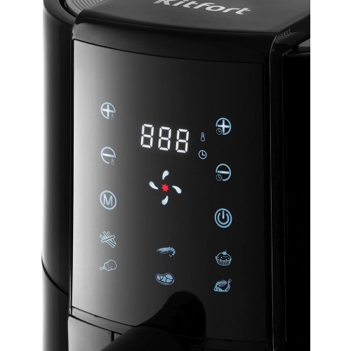 Аэрогриль Kitfort КТ-2225 1.9л 1000Вт черный
