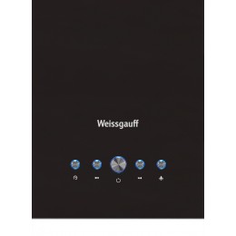 Вытяжка каминная Weissgauff Irida черный управление: кнопочное (1 мотор)