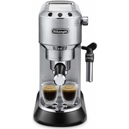 Кофеварка рожковая Delonghi EC685.M 1350Вт серебристый/черный