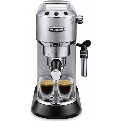 Кофеварка рожковая Delonghi EC685.M 1350Вт серебристый/черный