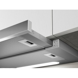 Вытяжка встраиваемая Elica Elite 14 Lux GRIX/A/90 серый/нержавеющая сталь управление: кнопочное (1 мотор)