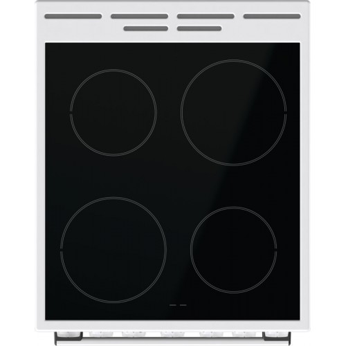 Плита Электрическая Gorenje GEC5B41WG белый стеклокерамика (без крышки)