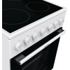 Плита Электрическая Gorenje GEC5B41WG белый стеклокерамика (без крышки)