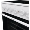 Плита Электрическая Gorenje GEC5B41WG белый стеклокерамика (без крышки)