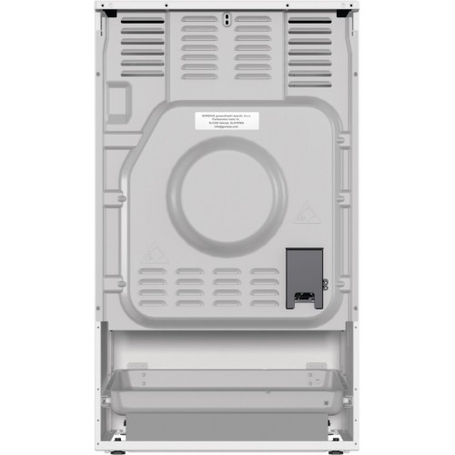 Плита Электрическая Gorenje GEC5B41WG белый стеклокерамика (без крышки)