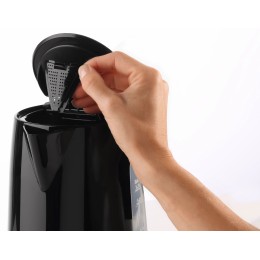 Чайник электрический Gorenje K17BK 1.7л. 2200Вт черный/серебристый корпус: металл/пластик