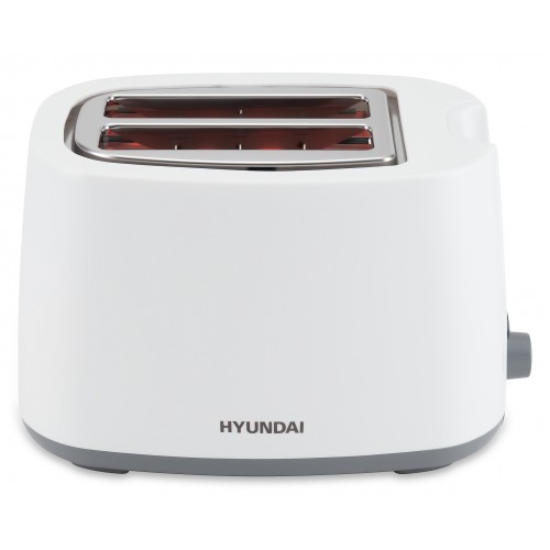 Тостер Hyundai HYT-2301 800Вт белый/серый