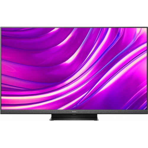 Телевизор QLED Hisense 75" 75U8HQ черный 4K Ultra HD 120Hz DVB-T DVB-T2 DVB-C DVB-S DVB-S2 USB WiFi Smart TV
