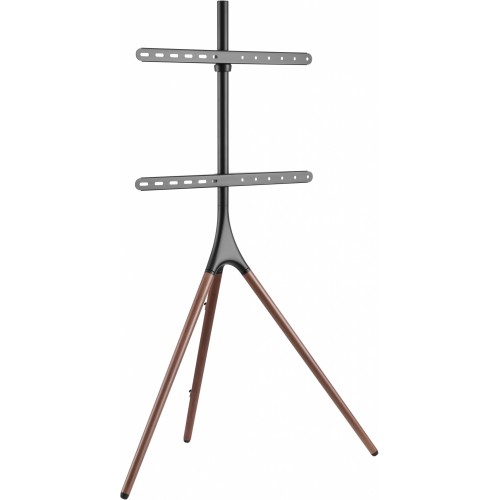 Подставка для телевизора Cactus CS-ST1246BKWN черный/орех 45"-65" макс.32кг напольный