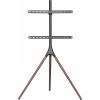 Подставка для телевизора Cactus CS-ST1246BKWN черный/орех 45"-65" макс.32кг напольный