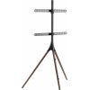 Подставка для телевизора Cactus CS-ST1246BKWN черный/орех 45"-65" макс.32кг напольный