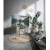 Подставка для телевизора Cactus CS-ST1246BKWN черный/орех 45"-65" макс.32кг напольный