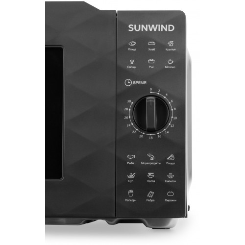 Микроволновая Печь SunWind SUN-MW002 20л. 700Вт черный