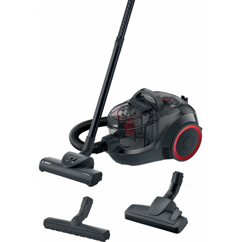 Пылесос Bosch BGS21POW2 2000Вт черный/красный