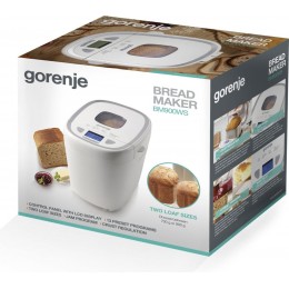 Хлебопечь Gorenje BM900WS 550Вт белый