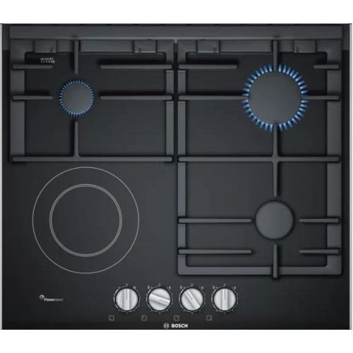 Газовая варочная поверхность Bosch PRY6A6B70Q черный