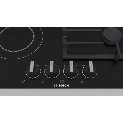 Газовая варочная поверхность Bosch PRY6A6B70Q черный