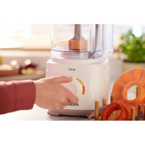 Кухонный комбайн Philips HR7310/00 700Вт белый