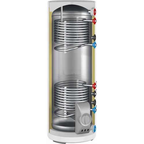 Водонагреватель Thermex IRP 300 V (combi) PRO 6кВт 300л через теплообменник напольный/белый