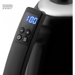 Чайник электрический Galaxy Line GL 0343 1.7л. 2200Вт черный корпус: металл/пластик (ГЛ0343ЛНЕФ)