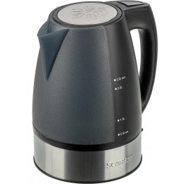 Чайник электрический Scarlett SC-1020 2.2л. 2200Вт черный корпус: пластик