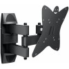 Кронштейн для телевизора Holder LCDS-5038 металлик 19"-50" макс.30кг настенный поворот и наклон