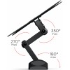 Кронштейн для телевизора Holder LCDS-5038 металлик 19"-50" макс.30кг настенный поворот и наклон
