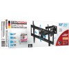 Кронштейн для телевизора Arm Media PT-16 черный 22"-65" макс.40кг настенный поворотно-выдвижной и наклонный