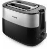 Тостер Philips HD2516 830Вт черный/стальной