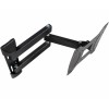 Кронштейн для телевизора Kromax OPTIMA-404 черный 15"-55" макс.35кг настенный поворотно-выдвижной и наклонный