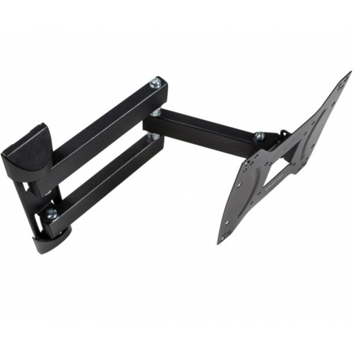 Кронштейн для телевизора Kromax OPTIMA-404 черный 15"-55" макс.35кг настенный поворотно-выдвижной и наклонный