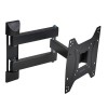 Кронштейн для телевизора Kromax OPTIMA-404 черный 15"-55" макс.35кг настенный поворотно-выдвижной и наклонный