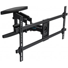 Кронштейн для телевизора Kromax ATLANTIS-65 черный 40"-90" макс.45кг настенный поворотно-выдвижной и наклонный