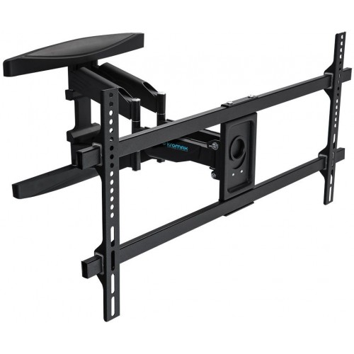 Кронштейн для телевизора Kromax ATLANTIS-65 черный 40"-90" макс.45кг настенный поворотно-выдвижной и наклонный