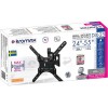 Кронштейн для телевизора Kromax DIX-25 черный 24"-55" макс.20кг настенный поворотно-выдвижной и наклонный