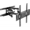 Кронштейн для телевизора Ultramounts UM908 черный 32"-75" макс.40кг настенный поворотно-выдвижной и наклонный